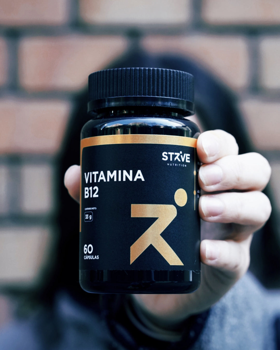 Vitamina B 12 60 Capsulas (Strive Nutrition)
