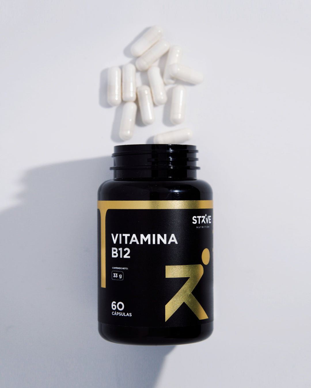Vitamina B 12 60 Capsulas (Strive Nutrition)