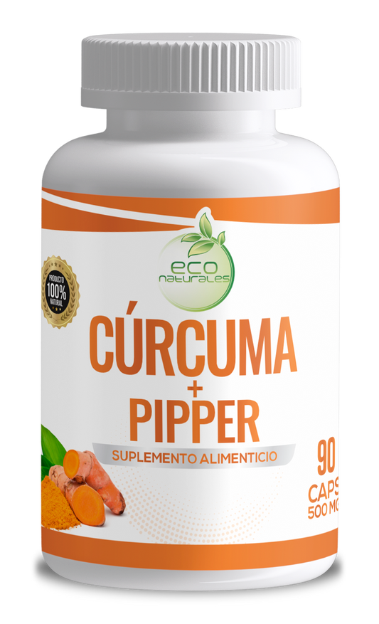 Curcuma + Pimienta Negra 90 Capsulas