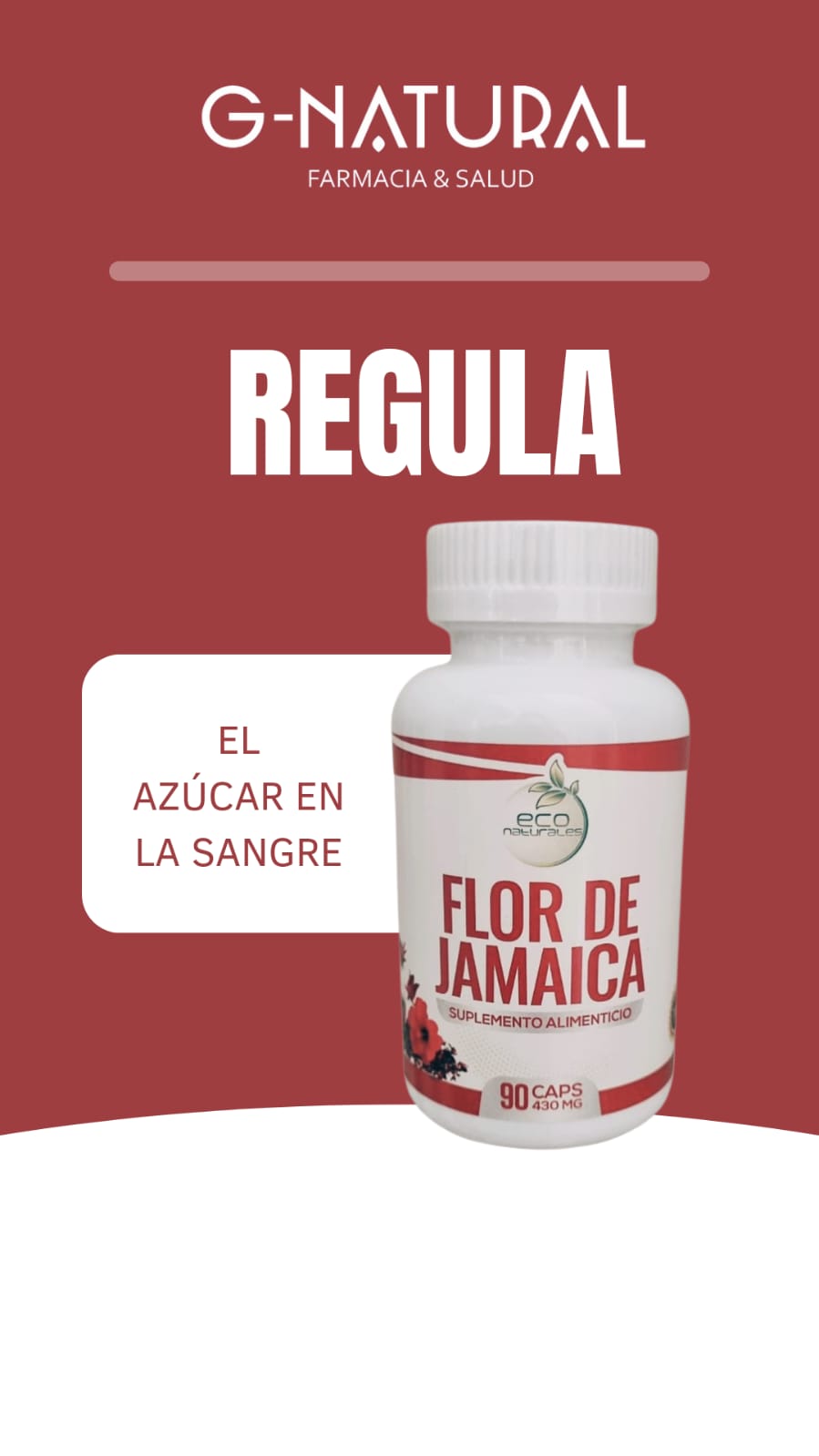 Flor Jamaica 90 Caps