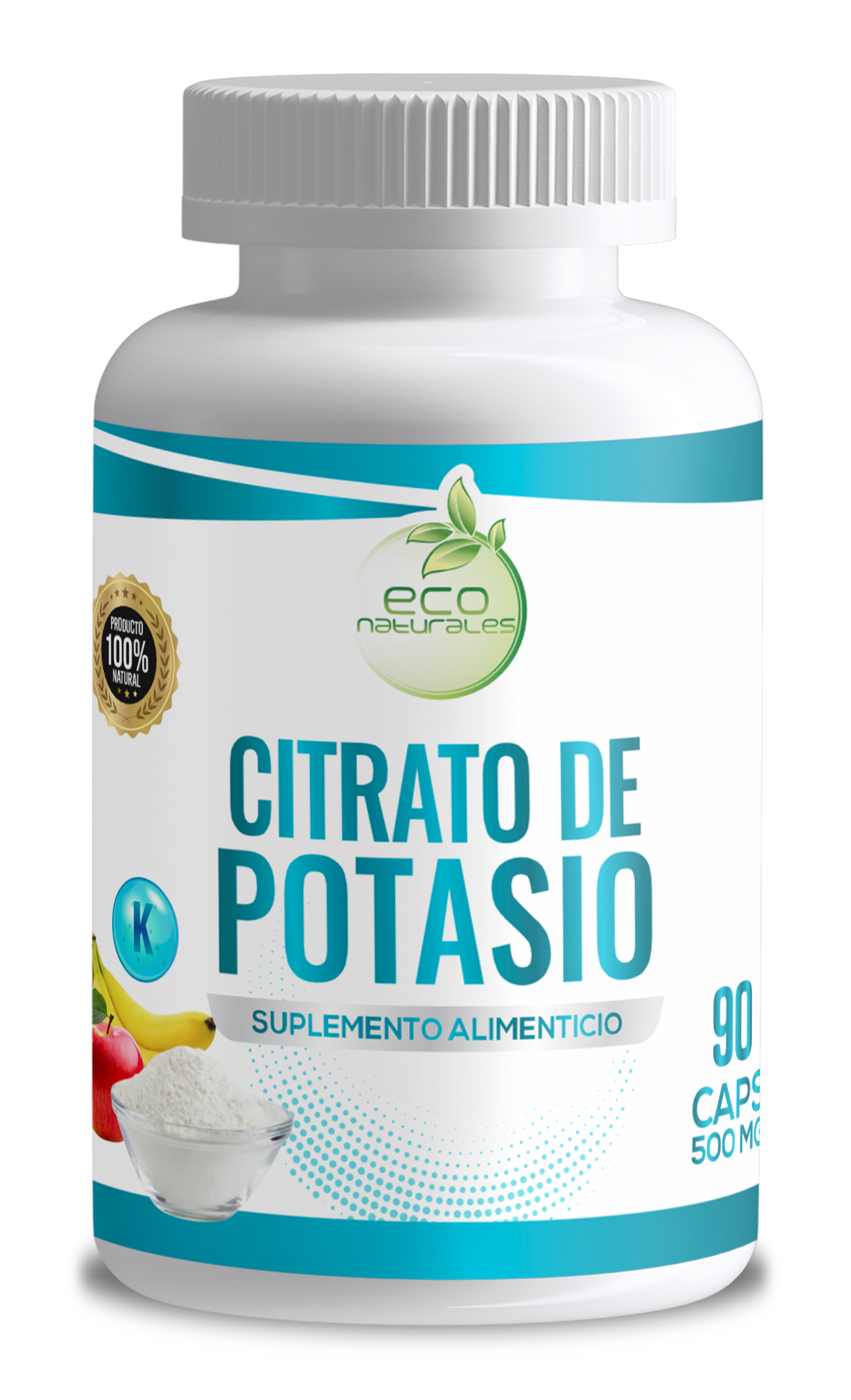 Citrato de Potasio 90 Caps