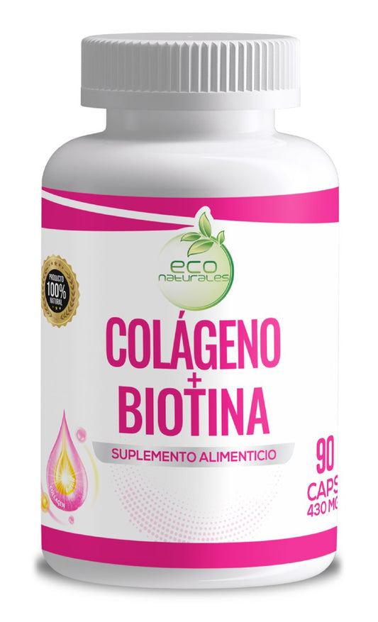 Colágeno + Biotina 90 Cápsulas