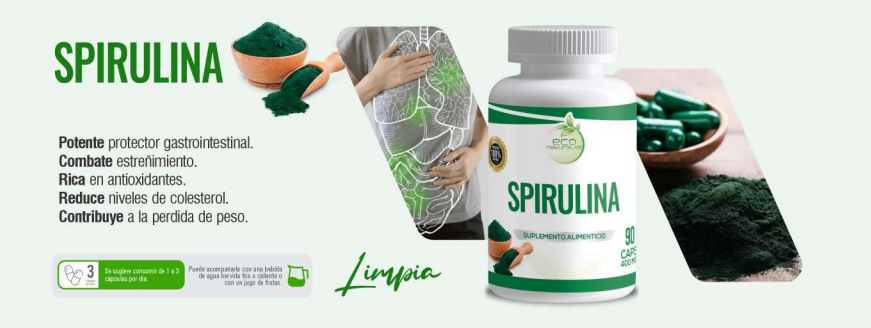 Spirulina 90 Caps